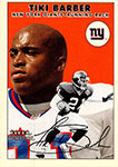 Tiki Barber Football Cards