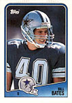 Bill Bates Football Cards