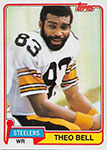 Theo Bell Football Cards