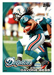 Davone Bess Football Cards