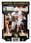 Jahleel Billingsley Football Cards