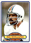 Kim Bokamper Football Cards