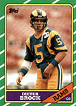 Dieter Brock Football Cards