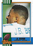 J.B. Brown Football Cards