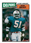 Mark Brown Football Cards