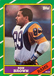 Ron Brown Football Cards