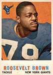 Roosevelt Brown Football Cards