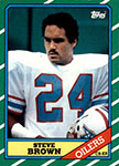 Steve Brown Football Cards