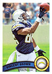 Vincent Brown Jr. Football Cards