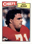 Brad Budde Football Cards