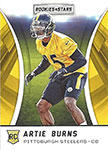 Artie Burns Football Cards