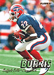 Jeff Burris Football Cards