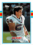 Jim Burt Football Cards - Buy from our Sports Cards Shop Online