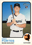 Nick Fortes Baseball Cards