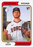 Zac Gallen Baseball Cards