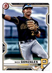 Nick Gonzales Baseball Cards