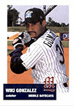 Wiki Gonzalez Baseball Cards