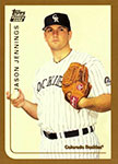 Jason Jennings Baseball Cards