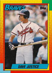 David Justice Baseball Cards