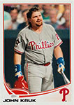 John Kruk Baseball Cards