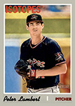 Peter Lambert Baseball Cards