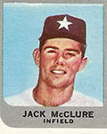 Jack McClure Baseball Cards