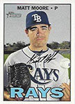 Matt Moore Baseball Cards