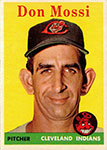 Don Mossi Baseball Cards