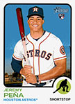 Jeremy Pena Baseball Cards