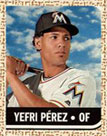 Yefri Perez Baseball Cards