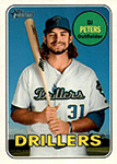 DJ Peters Baseball Cards