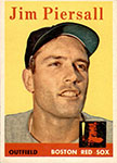 Jimmy Piersall Baseball Cards