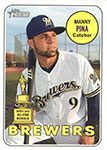 Manny Pina Baseball Cards