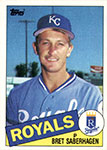 Bret Saberhagen Baseball Cards