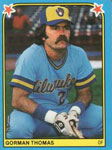 Gorman Thomas Baseball Cards