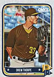 Drew Thorpe Baseball Cards