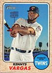 Kennys Vargas Baseball Cards