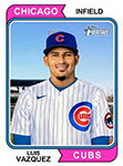 Luis Vazquez Baseball Cards