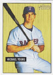 Michael Young Baseball Cards